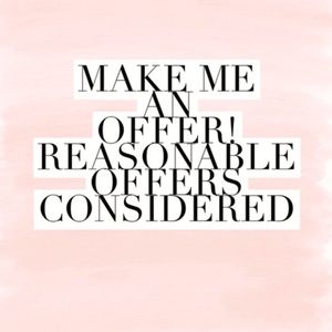 Make me an offer!